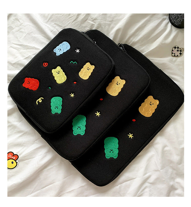 Cartoon Korean Computer Liner Storage Clutch Bags