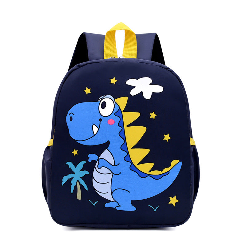 Dessin animé mignon petit animal dinosaure d'un an sacs à dos