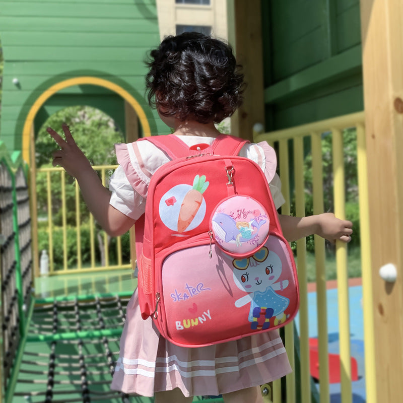 Sacs d'école de maternelle légers de grande capacité pour enfants, mignons et à la mode