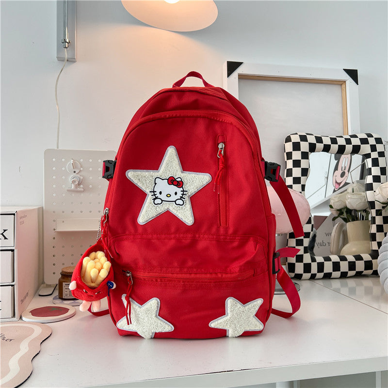 Women's Korean Style Simple High College Middle School Students' Schoolbags