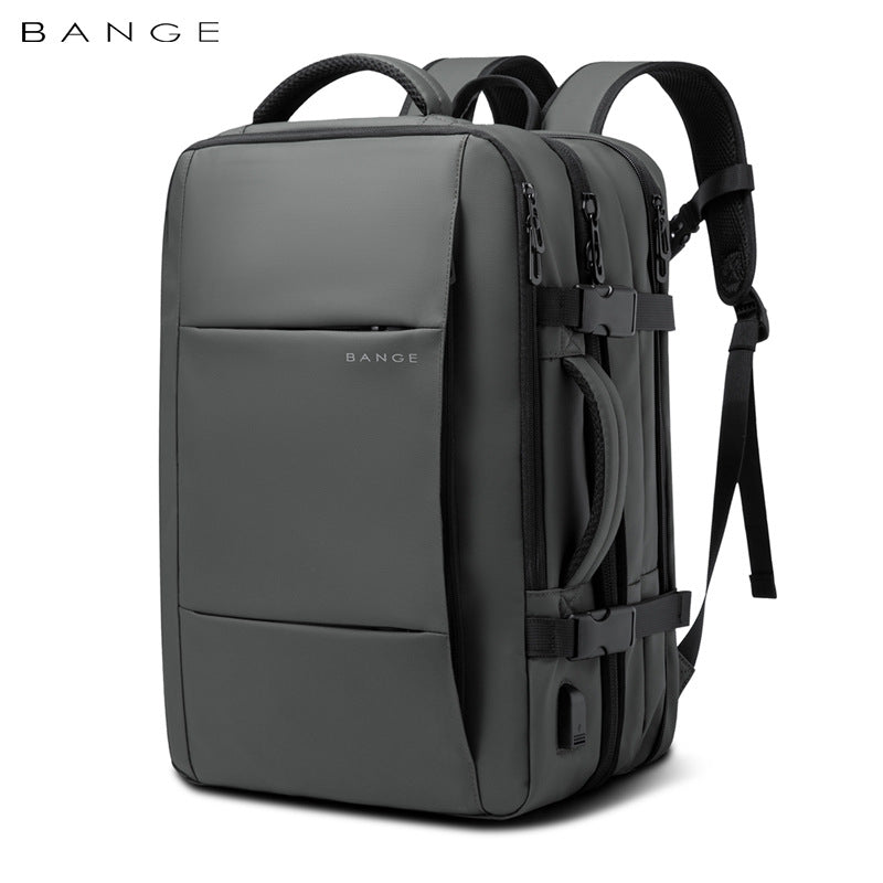 Men's Bange Business College Waterproof Large Capacity Backpacks