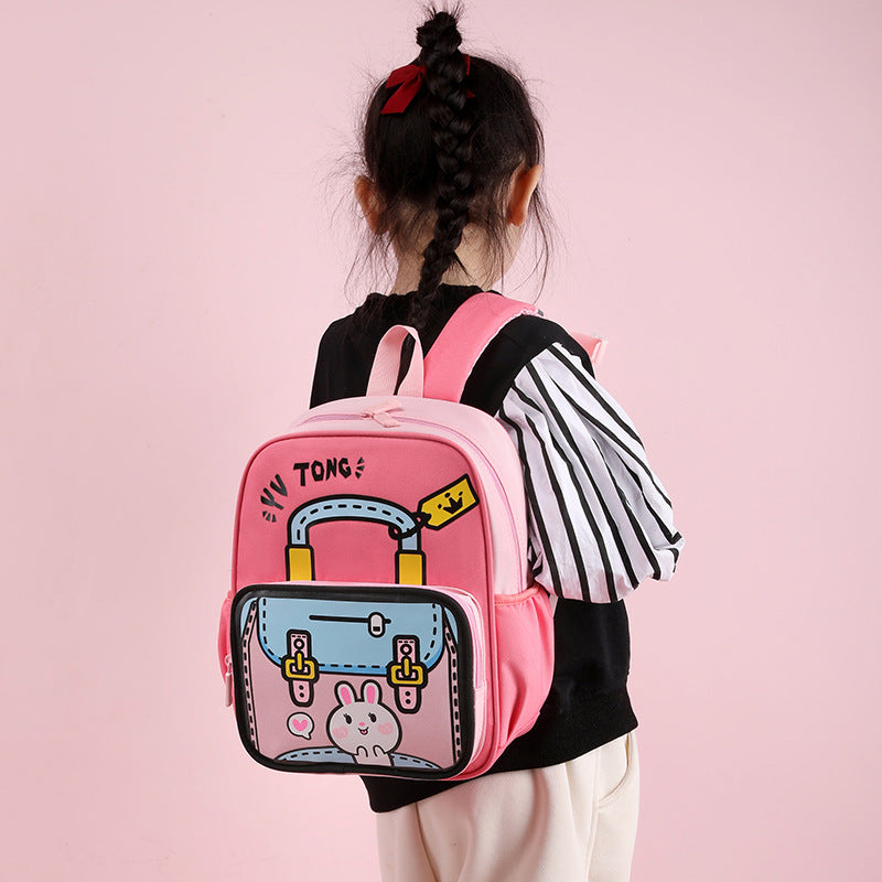 Children's Cartoon Secondary Large Class Preschool Boys Kindergarten School Bags