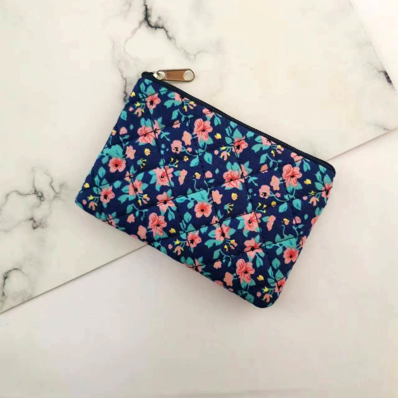 Women's Korean Style Fabric Short Simple Cute Coin Purses