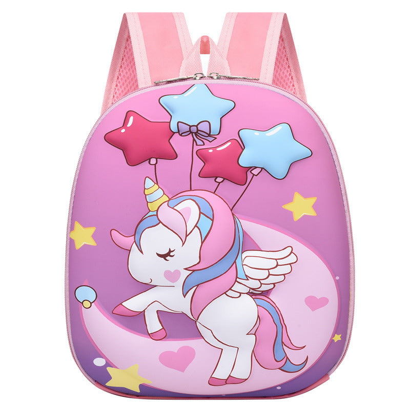 Children's Hard Shell Unicorn Cartoon Cute Mickey Kindergarten School Bags