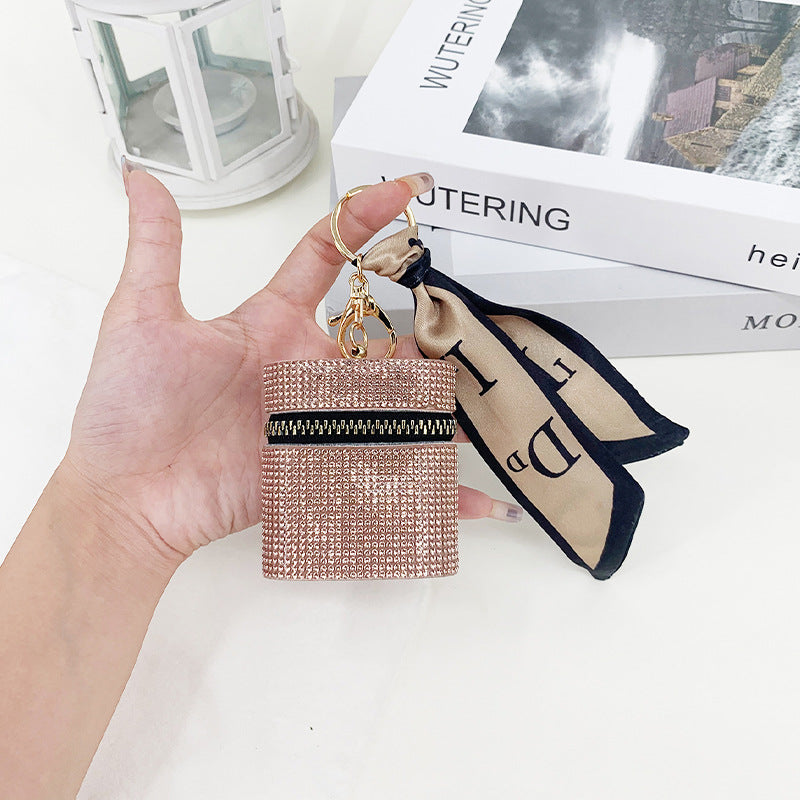 Light Luxury High Sense Headset Pendant Coin Purses