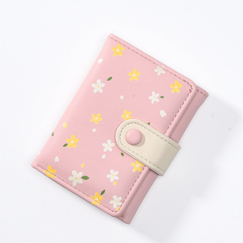 Women's Korean Simple Cute Fruit Fashion Printing Ladies Wallets