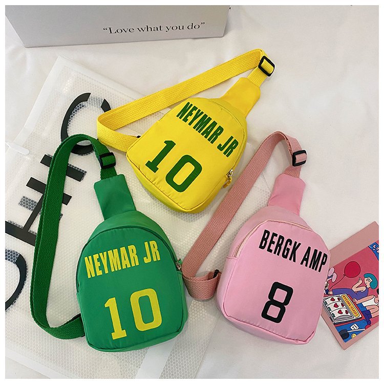 Children's Innovative Glamorous Attractive Fashionable Letters Children's Waist Packs