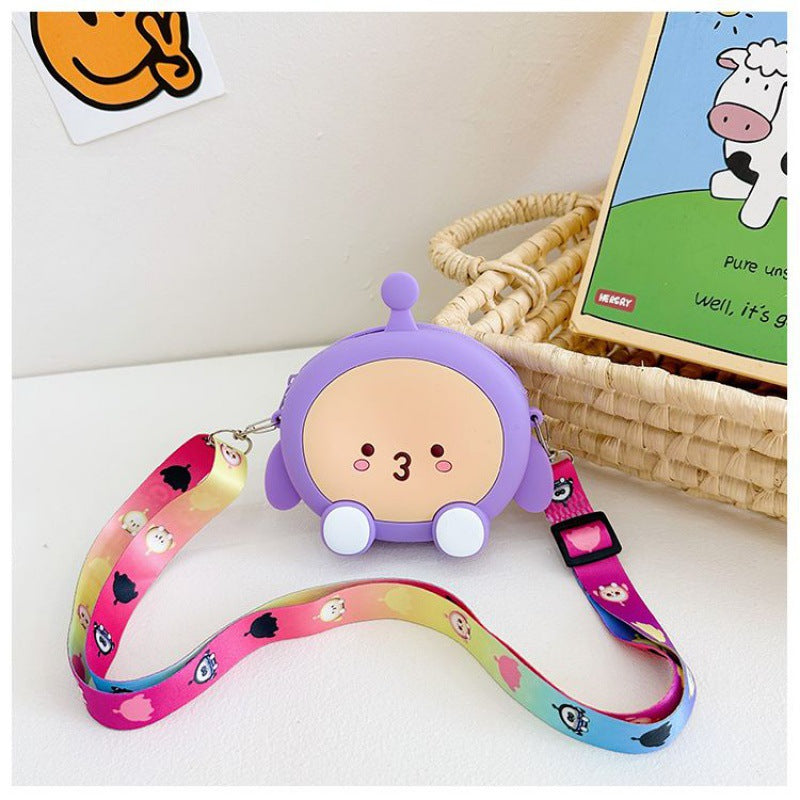 Children's Egg Puff Pocket Money Cute Cartoon Children's Waist Packs