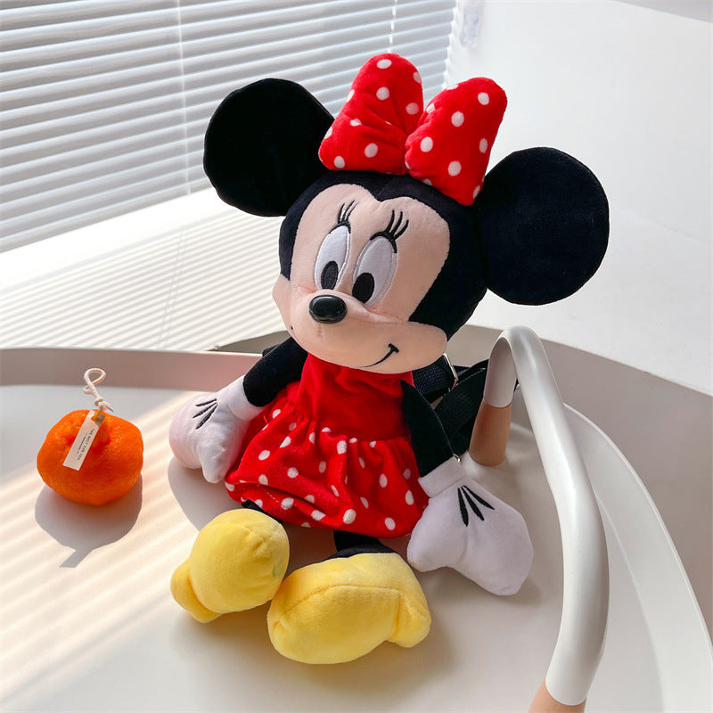 Minnie Mouse Plush Toy Doll Gift Backpacks