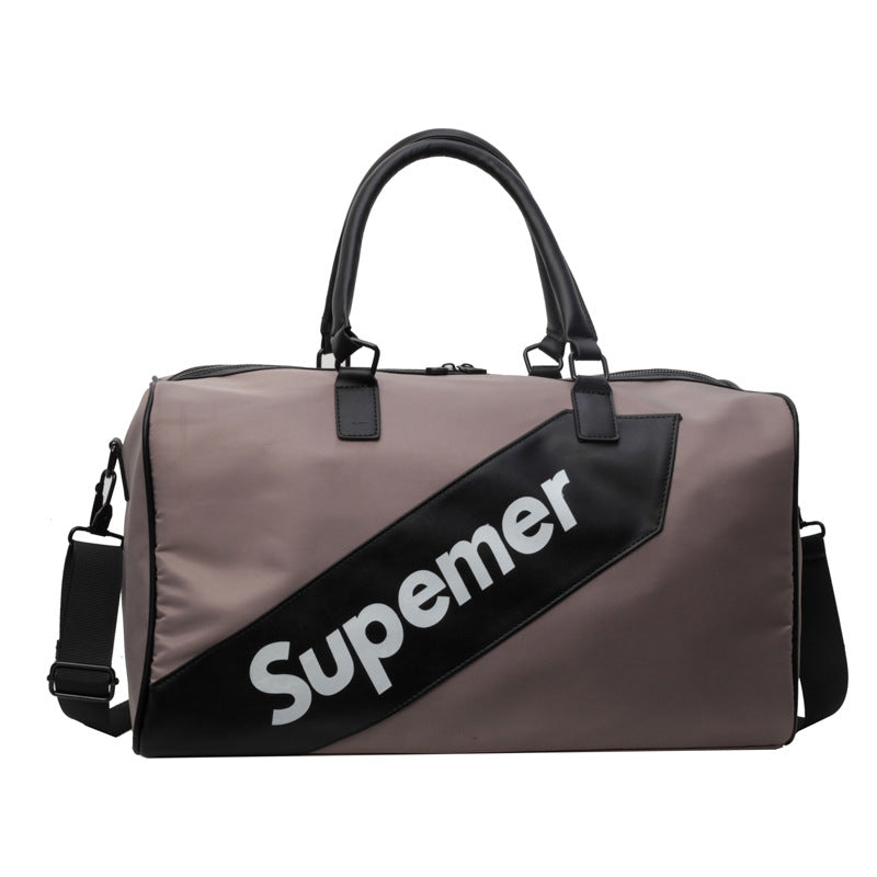 Trendy Large Capacity Letter Style Dry Travel Bags