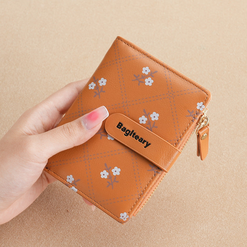 Women's Short Multiple Slots Fashion Small High-grade Ladies Wallets