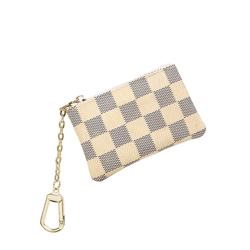 Women's Classic Fashion Printed Clutch Mini Zipper Coin Purses