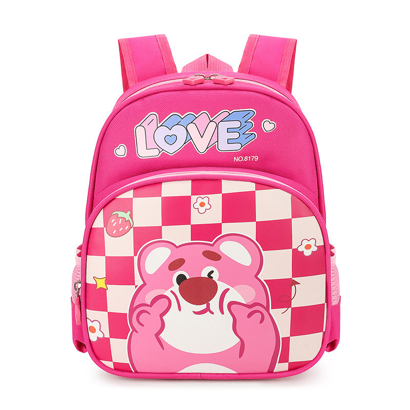 Children's Clow Cartoon Cute Boys Large Capacity Kindergarten School Bags