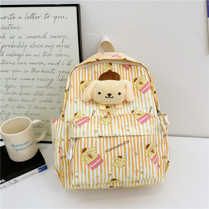 Children's Spring Cartoon Cute Boys Burden Relief Children's Backpacks