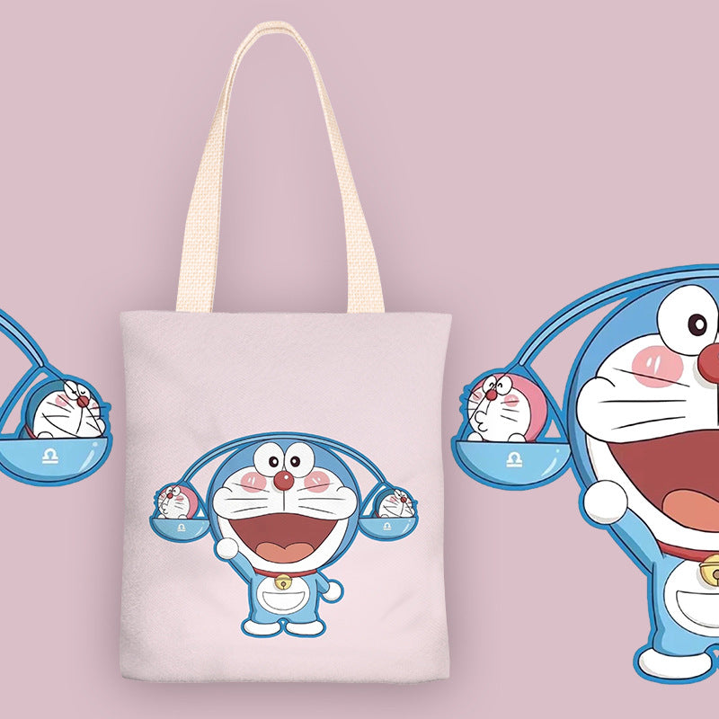 Anime Canvas Female One Simple For Shoulder Bags