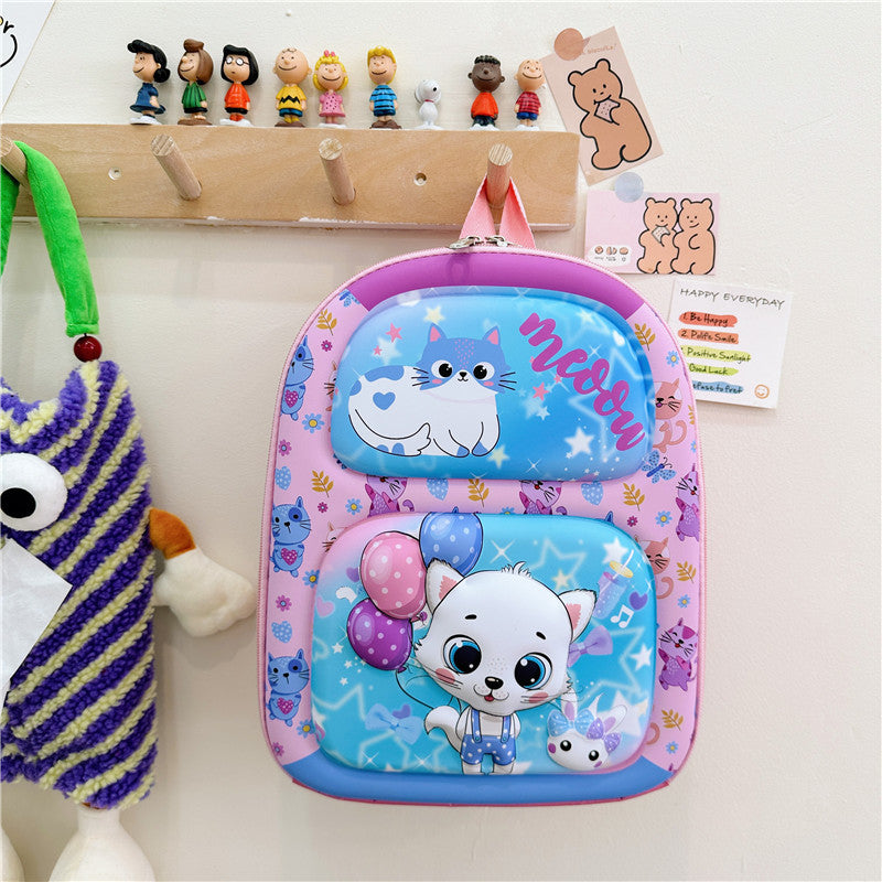 Children's Cartoon Hard Cute Small For Babies Kindergarten School Bags