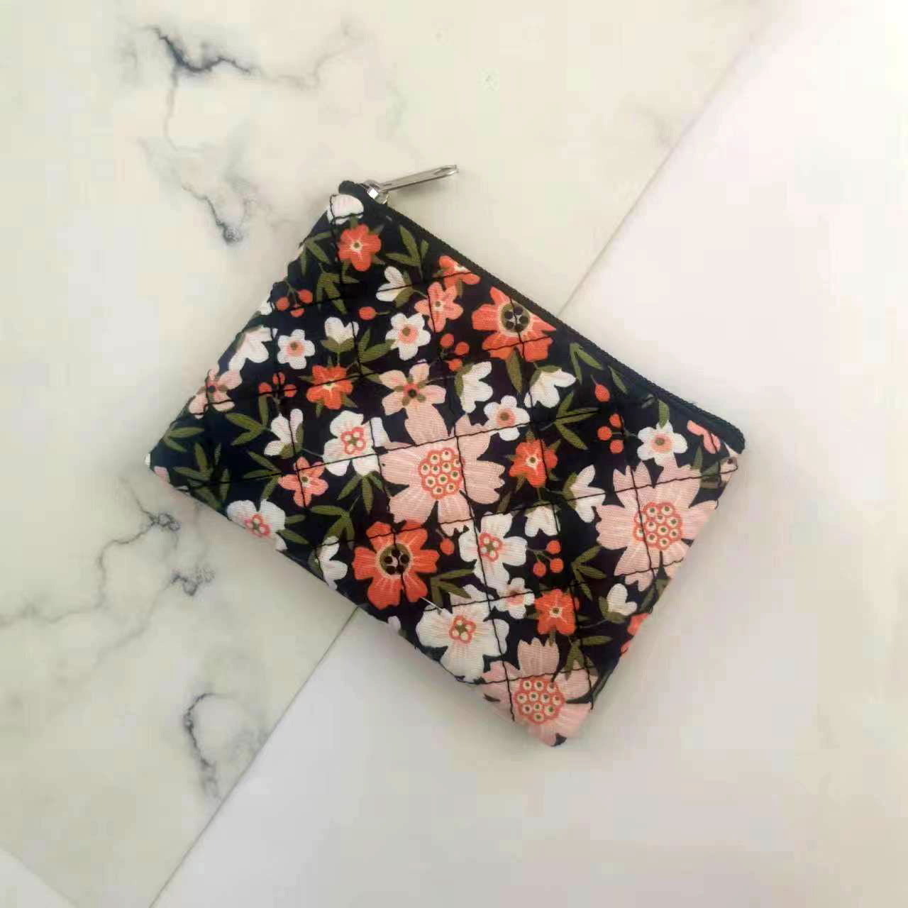 Women's Korean Style Fabric Short Simple Cute Coin Purses