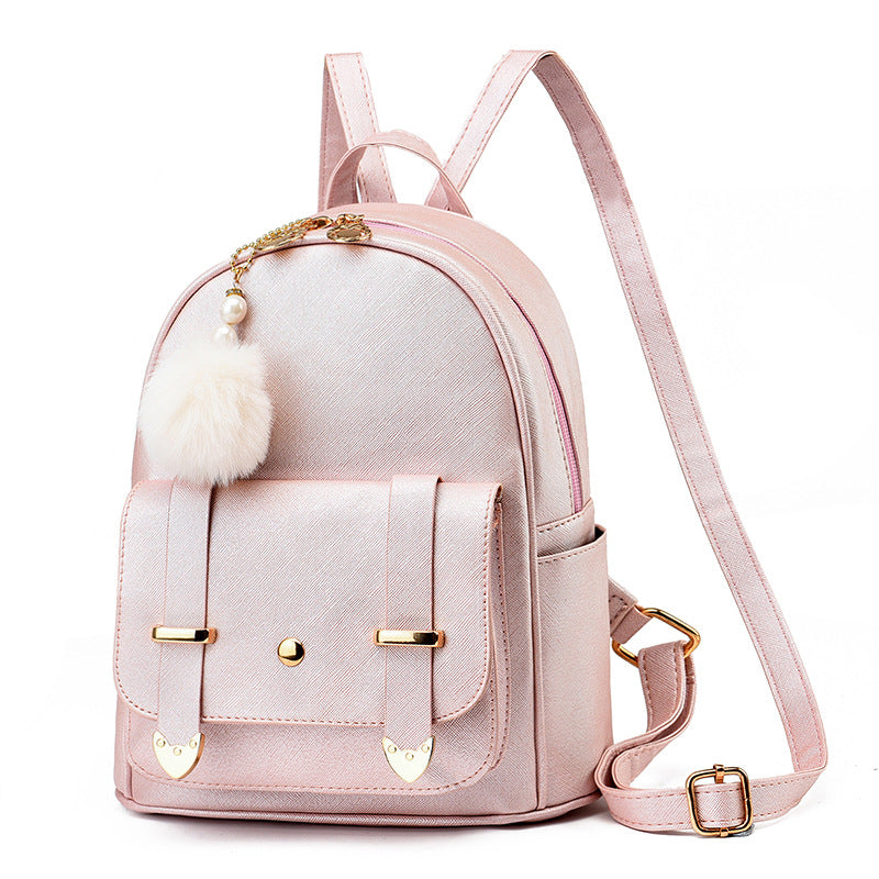 Women's Fashion Small Korean Style Fresh Sweet Backpacks