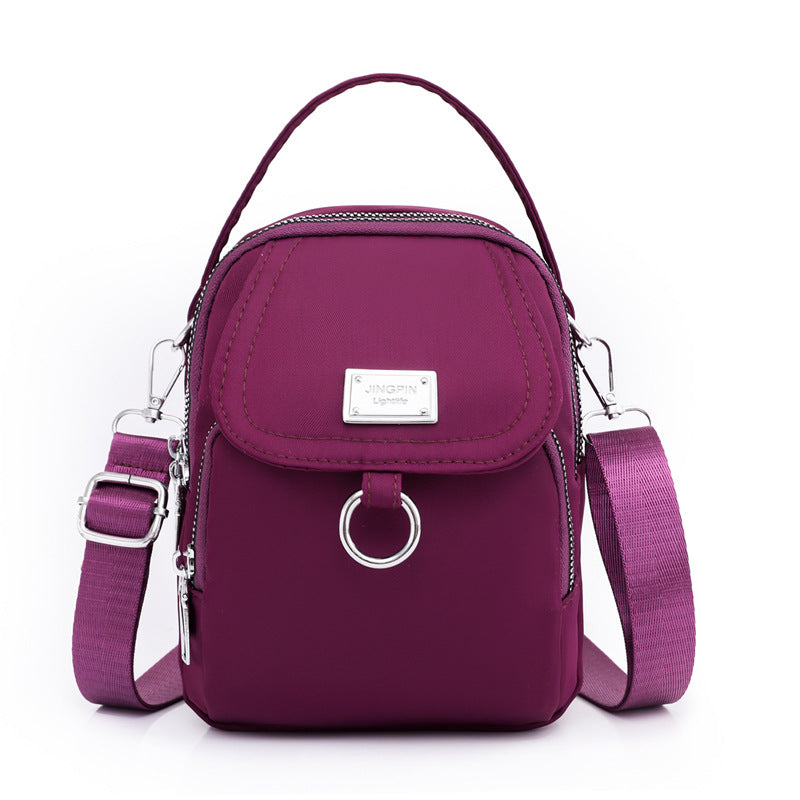 Color Simple Fashion Trendy Temperament Lady Crossbody Bags