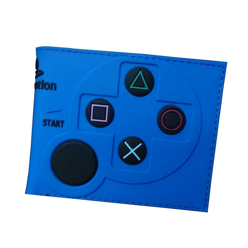 Game Console Pattern Control Button Short Ladies Wallets