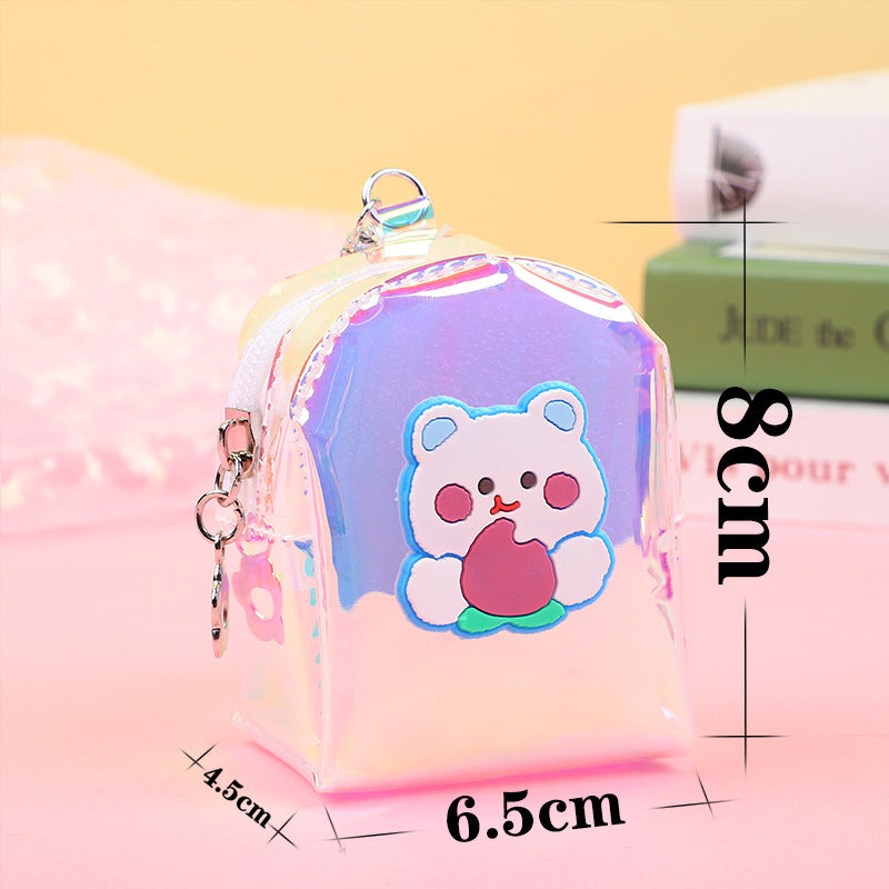 Jelly Portable Mini Cartoon Star Mignon Porte-Monnaie pour Enfants