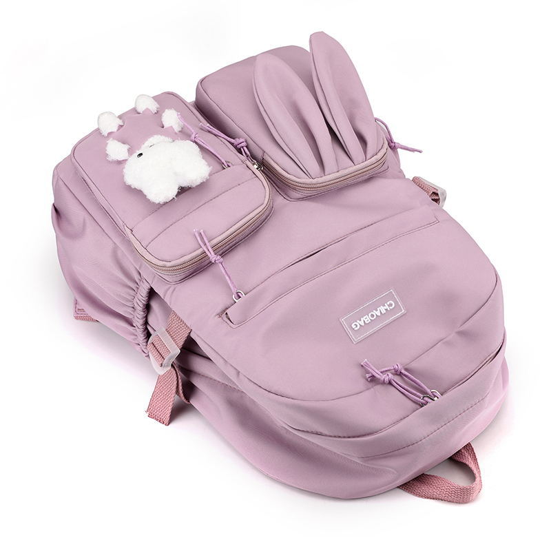 Glamorous Lightweight Good-looking Cute Cartoon Rabbit Elementary School Students' Schoolbags