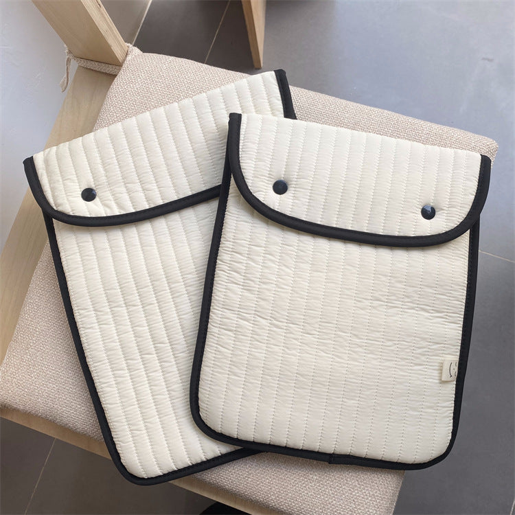 Simple Solid Color Inch Storage Protective Tablet Bags