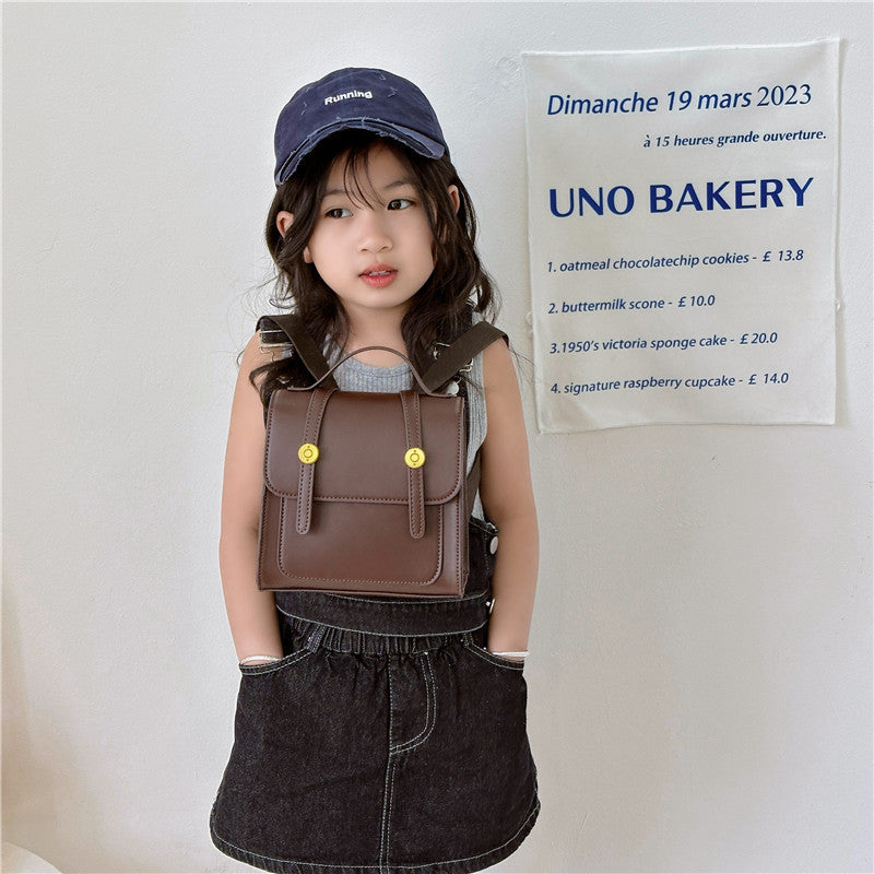 Children's British Style Western Fashion Toddler Small Backpacks