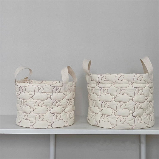 Panier de rangement pour vêtements d'enfants, sacs matelassés pour couches, ménage