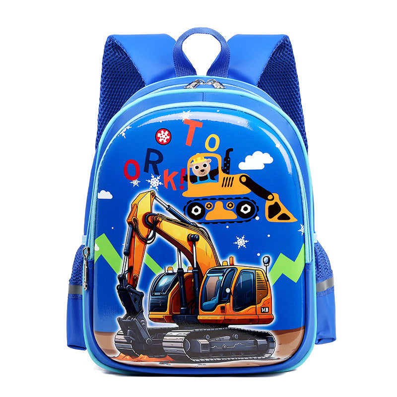 Children's Car Cartoon Small Medium Large Class Kindergarten School Bags