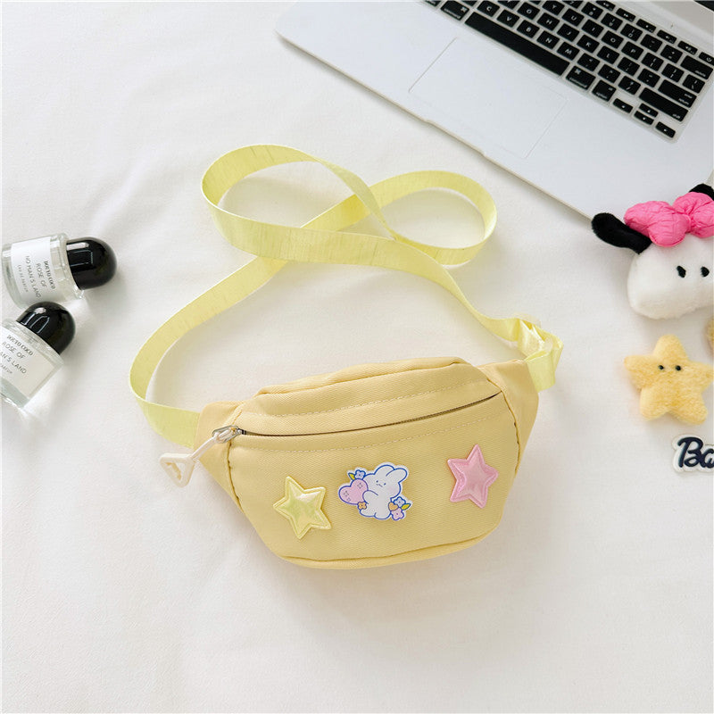 Children's Cartoon Cute Five-pointed Star Candy Color Shoulder Bags