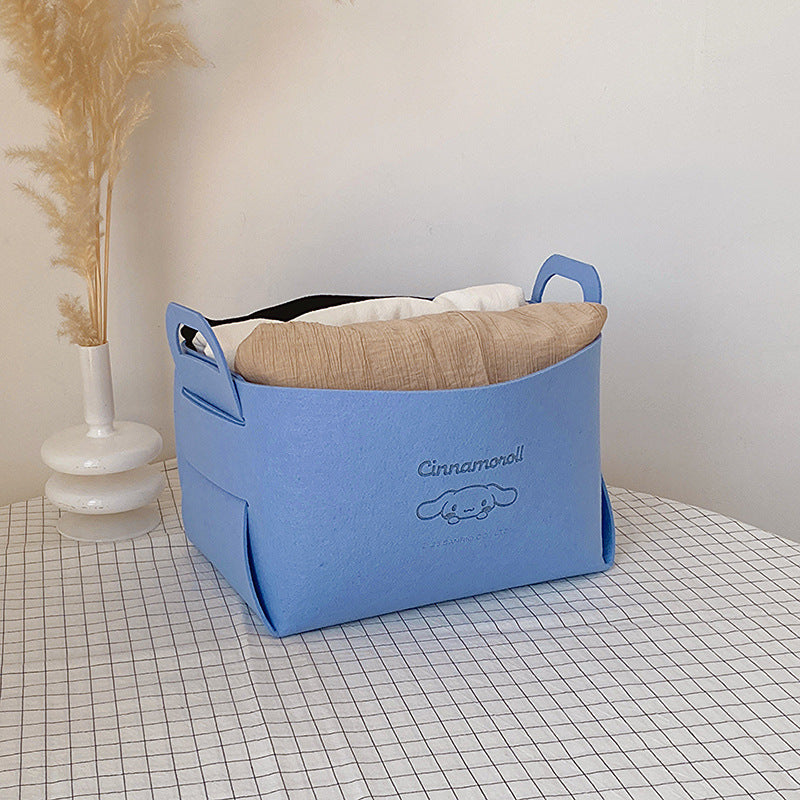 Clow Folding Storage Basket Large Capacity Cosmetic Bags