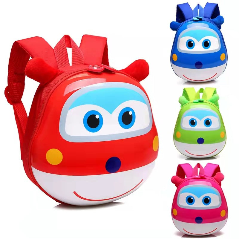 Children's Eggshell Cartoon Cute Animal Accessory Korean Kindergarten School Bags