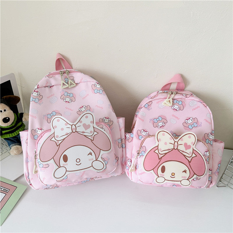 Children's Cartoon Primary Leisure Spine Protection Large Backpacks