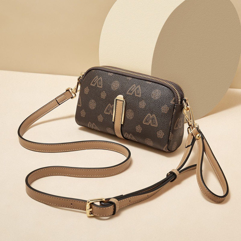 Women's Leather For Advanced Texture Summer Fashion Crossbody Bags