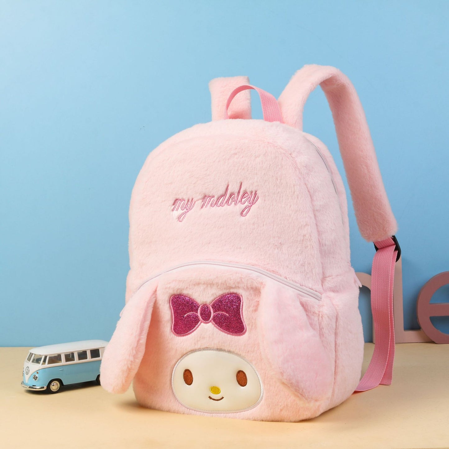 Grands sacs à dos pour enfants de grande capacité de stockage portable en peluche