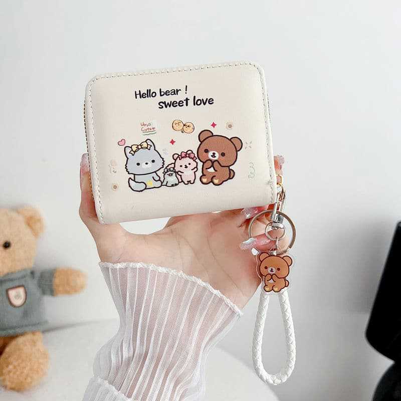 Women's Cute Advanced Compact Large Capacity Korean Coin Purses