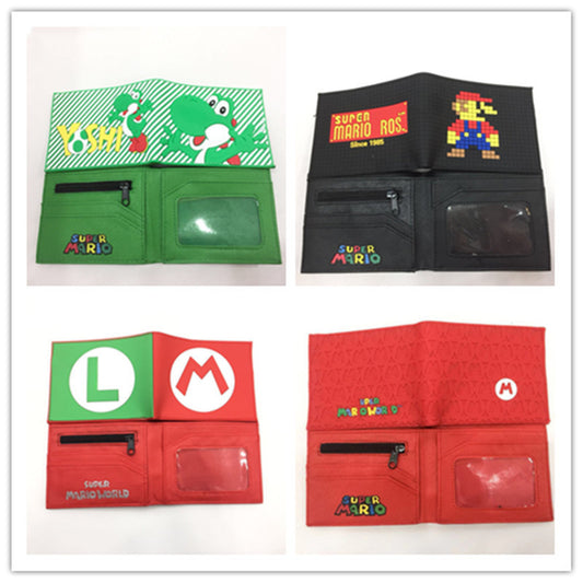 Super Mary Game Anime Peripheral Mario Coin Purses