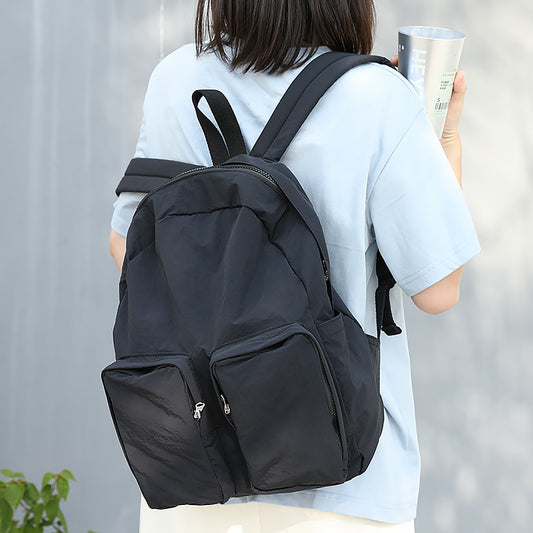 Women's Artistic Canvas Preppy Style Nylon Fashion Backpacks