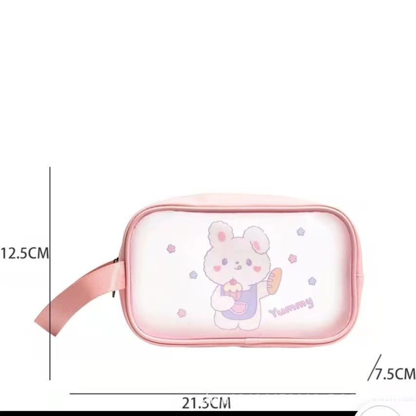 Women's Good-looking Waterproof Cartoon Animation Storage Portable Cosmetic Bags