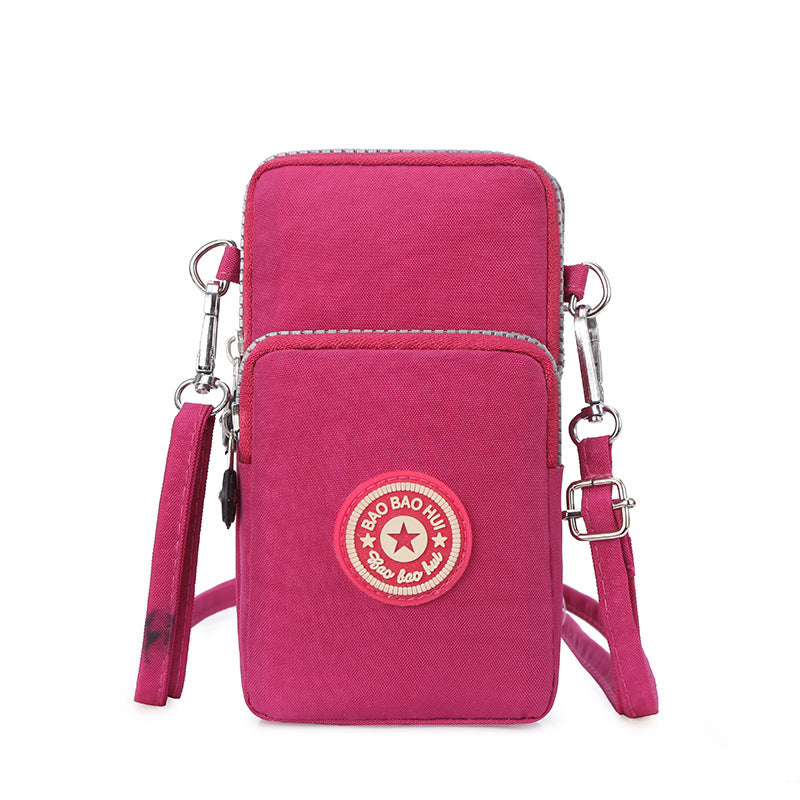 Women's Small Vertical Versatile Mini Halter Change Phone Bags