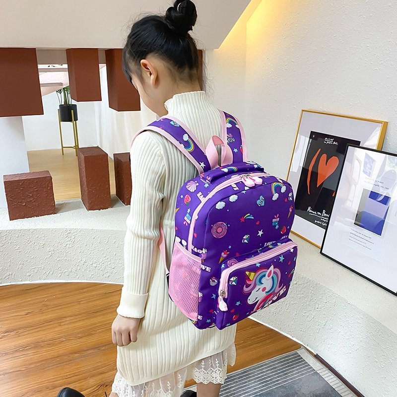 Children's Creative Graceful Cartoon Cute Unicorn Children's Backpacks