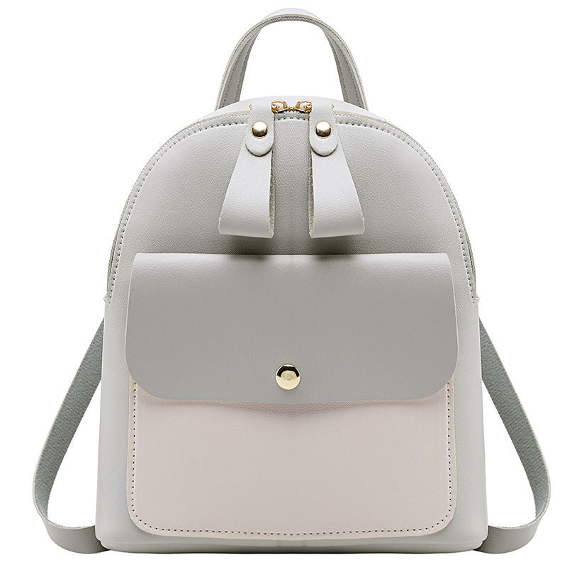 Women's About Korean Preppy Style Contrast Color Backpacks