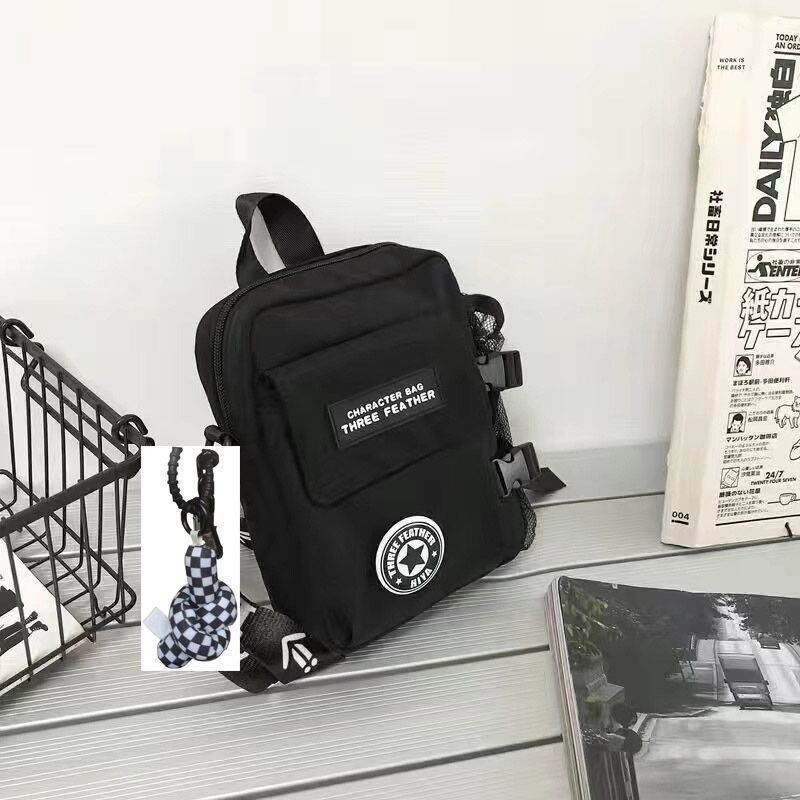 Men's Fashion Small Female Street Trendy Men's Messenger Bags