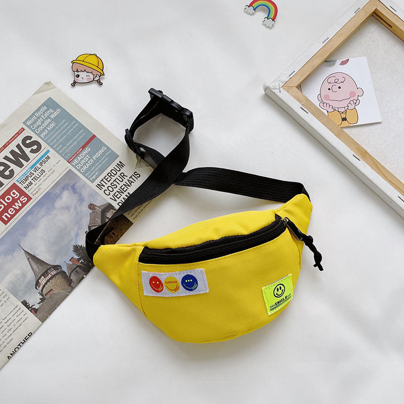 Children's Korean Smiley Boy Leisure Cute Children's Waist Packs