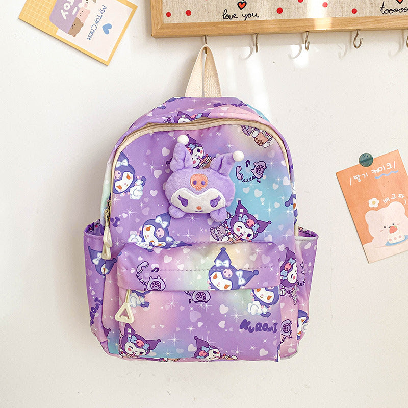 Children's Cute Cartoon Burden Reduction Good-looking Portable Kindergarten School Bags