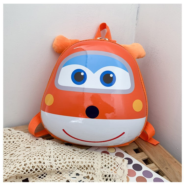 Children's Creative Korean Cartoon Cute Plush Boys Elementary School Students' Schoolbags