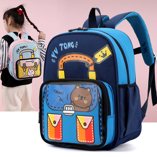 Children's Cartoon Secondary Large Class Preschool Boys Kindergarten School Bags