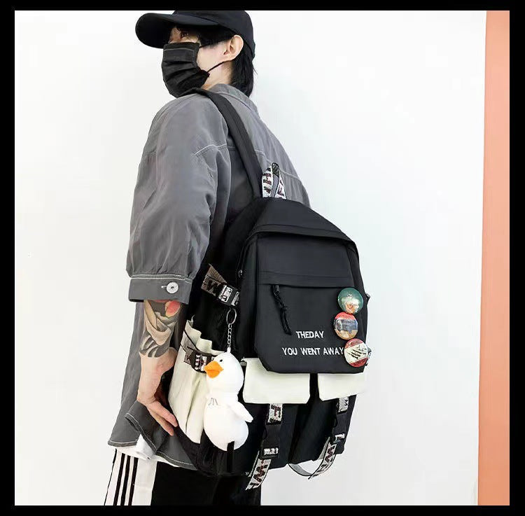 Women's & Men's Good-looking Korean Style College Junior Fashion Backpacks