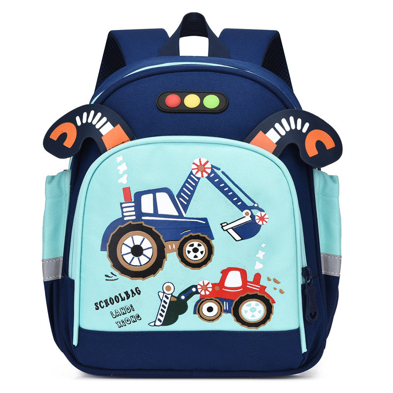 Children's Cool Boys Cute Cartoon Trendy Kindergarten School Bags